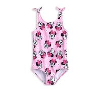 Disney Minnie Mouse Rosa 1-teiliges Badeanzug | Klassische ärmellose Bademode für Mädchen | Strandmode mit Cartoon-Minnie-Maus-Print | Schwimmbekleidung für Jugendliche - 4-5 Jahre