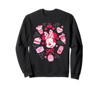 Disney Minnie Mouse Sweet Treats & Cherries Pink Coquette Sweatshirt