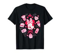Disney Minnie Mouse Sweet Treats & Cherries Pink Coquette T-Shirt
