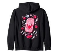Disney Minnie Mouse Sweet Treats Pink Cherry Soda Coquette Kapuzenjacke