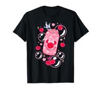 Disney Minnie Mouse Sweet Treats Pink Cherry Soda Coquette T-Shirt