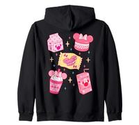 Disney Minnie Mouse Sweet Treats Pink Coquette Collage Kapuzenjacke