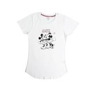 Disney Minnie Mouse T-Shirt für Damen Happy Moments Oberteil Frauen Shirt Top Weiß (DE/NL/SE/PL, Alphanumerisch, M, Regular, Regular, Weiß)