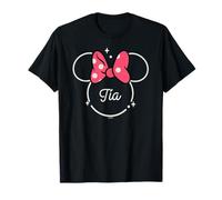 Disney Minnie Mouse Tía Aunt Head Icon Magic Día de la Madre T-Shirt