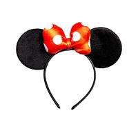 Disney Minnie Mouse V700050L.PH Haarband mit Schleife, Rot / Schwarz / Weiß