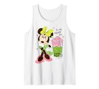 Disney Minnie Mouse Valentine's Day Cute "In My Matcha Era" Tank Top