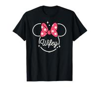 Disney Minnie Mouse Wife Head Icon Magic Family Trip T-Shirt