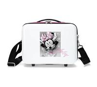 Disney Minnie Style Anpassungsfähiger Schönheitsfall Weiß 29x21x15 cms ABS