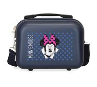 Disney Minnie Sunny Day Kabinenkoffer Blau 37x55x20 cms Hartschalen ABS Kombinationsschloss 34L 2,6Kgs 4 Doppelräder Handgepäck