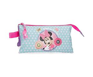 Disney Minnie Today is my day Triple Purple Federmäppchen, 22 x 12 x 5 cm, Polyester