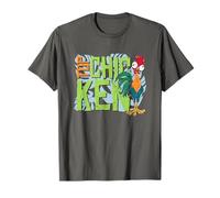 Disney Moana 2 Hei Hei Top Chicken Tropical Panel T-Shirt