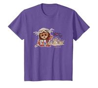 Disney Moana 2 Kotu Tropical Kakamora Panel T-Shirt, Kinder, Heidekrautlila, 98