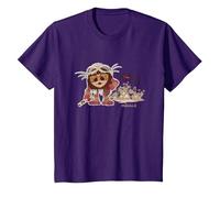 Disney Moana 2 Kotu Tropical Kakamora Panel T-Shirt, Kinder, Violett, 152