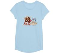 Disney Moana 2 Kotu Tropical Kakamora Panel T-Shirt, Mädchen, Himmelblau, M