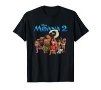 Disney Moana 2 Oceania Adventure Big Crew Panel T-Shirt