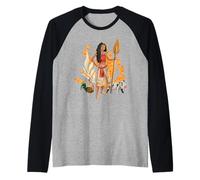 Disney Moana Hei Hei Pua And Moana With Oar Group Portrait Raglan
