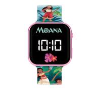 Disney Moana LED-Armbanduhr mit Silikonarmband für Kinder