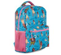 Disney Moana Nylon-Bchertaschen-Rucksack Moana & Mauis Oceanic Quest Allover-Tasche Rucksack fr Jungen, Mdchen, Kleinkinder, Kinder und Er