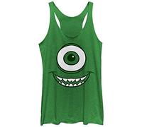 Disney Monsters Inc. Mike Graphic Tanktop für Damen, Envy, Klein