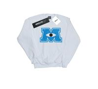 Disney - "Monsters University Monster M" Sweatshirt für Herren (Weiß) 2XL