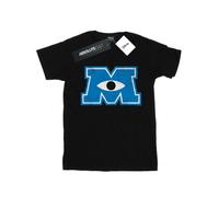 Disney - "Monsters University Monster M" T-Shirt für Herren (Schwarz) XL