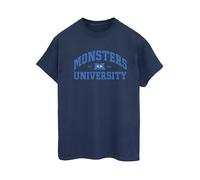 Disney - "Monsters University" T-Shirt für Damen (Marineblau) L