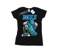 Disney - "Monsters University" T-Shirt für Damen (Schwarz) L