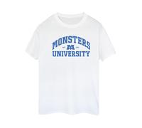 Disney - "Monsters University" T-Shirt für Damen (Weiß) M