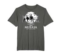 Disney Mufasa: The Lion King Black & White Movie Characters T-Shirt