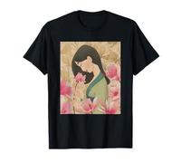 Disney Mulan Floral T-Shirt T-Shirt