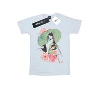 Disney - "Mulan Magnolia Collage" T-Shirt für Herren (Weiß) L