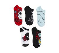 Disney Damen-Socken Nightmare Before Christmas, 5er-Pack - -