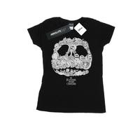 Disney - "Nightmare Before Christmas Jack Skellington Jack-O-Lanterns" T-Shirt für Damen (Schwarz) 2XL