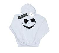 Disney - "Nightmare Before Christmas Jack's Face" Kapuzenpullover für Damen (Weiß) 2XL