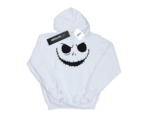 Disney - "Nightmare Before Christmas Jack's Face" Kapuzenpullover für Damen (Weiß) L