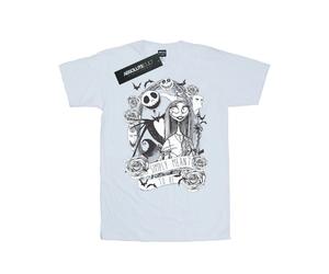 Disney - "Nightmare Before Christmas Simply Meant To Be" T-Shirt für Damen (Weiß) L