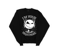 Disney - "Nightmare Before Christmas" Sweatshirt für Damen (Schwarz) M