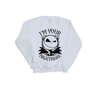Disney - "Nightmare Before Christmas" Sweatshirt für Damen (Weiß) M