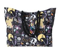Disney Nightmare Before Christmas Tote Jack Skellington Sally Zero Print Tasche