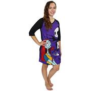 Disney Nightmare Before Christmas Women's 3/4 Sleeve Dorm Nightgown Pajamas