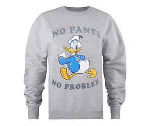 Disney - "No Pants No Problem" Sweatshirt für Damen (Grau) M
