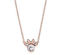 Disney NS00003PRWL-157.CS Halskette mit Anhänger Damen Minnie Silber Roségold