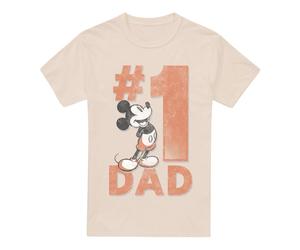 Disney - "Number 1 Dad" T-Shirt für Herren (Natürlich) M