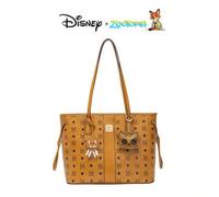 Disney offiziell lizenzierte Damen Business Lässig Tasche, Zootopia Kollektion, Nick Wilde Muster minimalistischer Schultertasche mit großer Kapazität