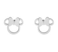Disney Minnie Mädchen Ohrstecker, Edelstahl Zirkonia, Disney Schmuck