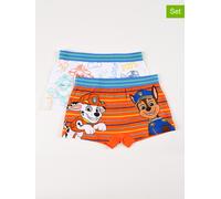 Disney Paw Patrol 2er-Set: Boxershorts "Paw Patrol" in Weiß - Größe 98/104 | Kinder Waesche