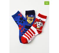 Disney Paw Patrol 3er-Set: Socken "Paw Patrol" in Blau - Größe 27-30 | Babysocken Strumpfhosen
