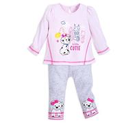 Disney Penny Strickset für Baby - 101 Dalmatiner, Größe 0-3, mehrfarbig