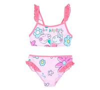 Disney Peppa Wutz Pig Bikini Mädchen | kleine Geschenke für Kinder | Bademode | Zweiteiler | Urlaub Must-Haves | Schwimmen | Badeanzug | Outdoor Spielzeug (DE/NL/SE/PL, Numerisch, 116, Regular, Rosa)