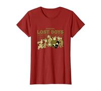 Disney Peter Pan Forever Lost Boys T-Shirt, Damen, Cranberry, M